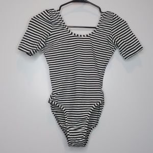 Striped Body Suit